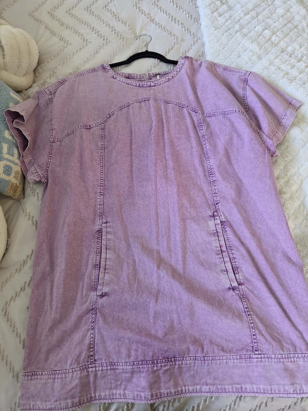 Free People Lavender/Pastel Purple Midi Dress